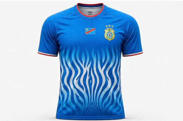DRC Blue Soccer Jersey